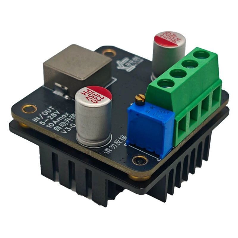 Boost Converter - X64A-Solar Wind 10A Conversor DC-DC 5V-28V