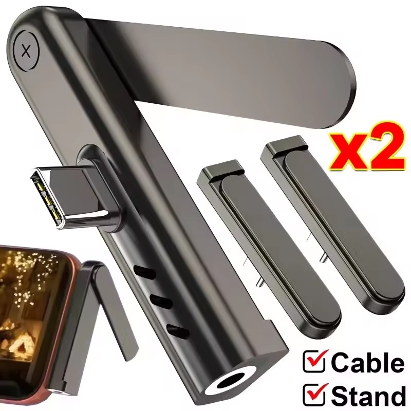Usb C Cable - Adaptador dobrável portátil USB C para
