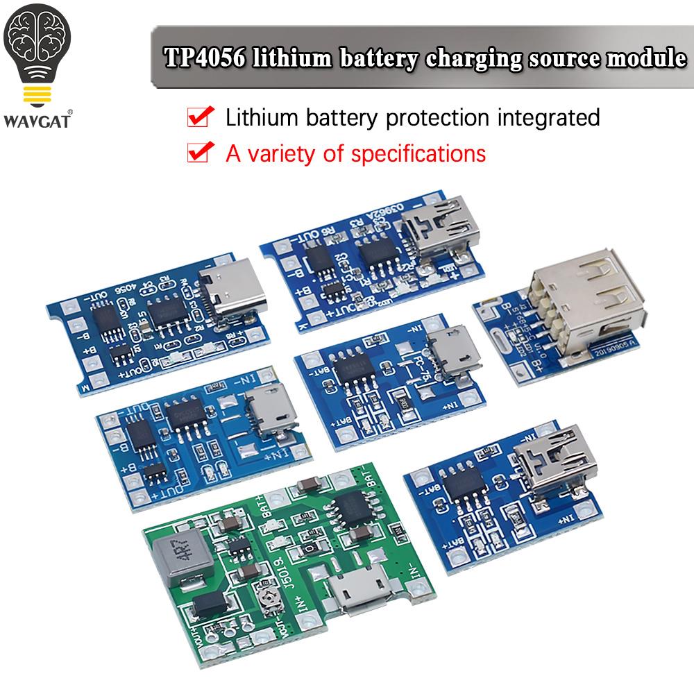 Tp4056 Module - 5 pces micro usb 5v 1a