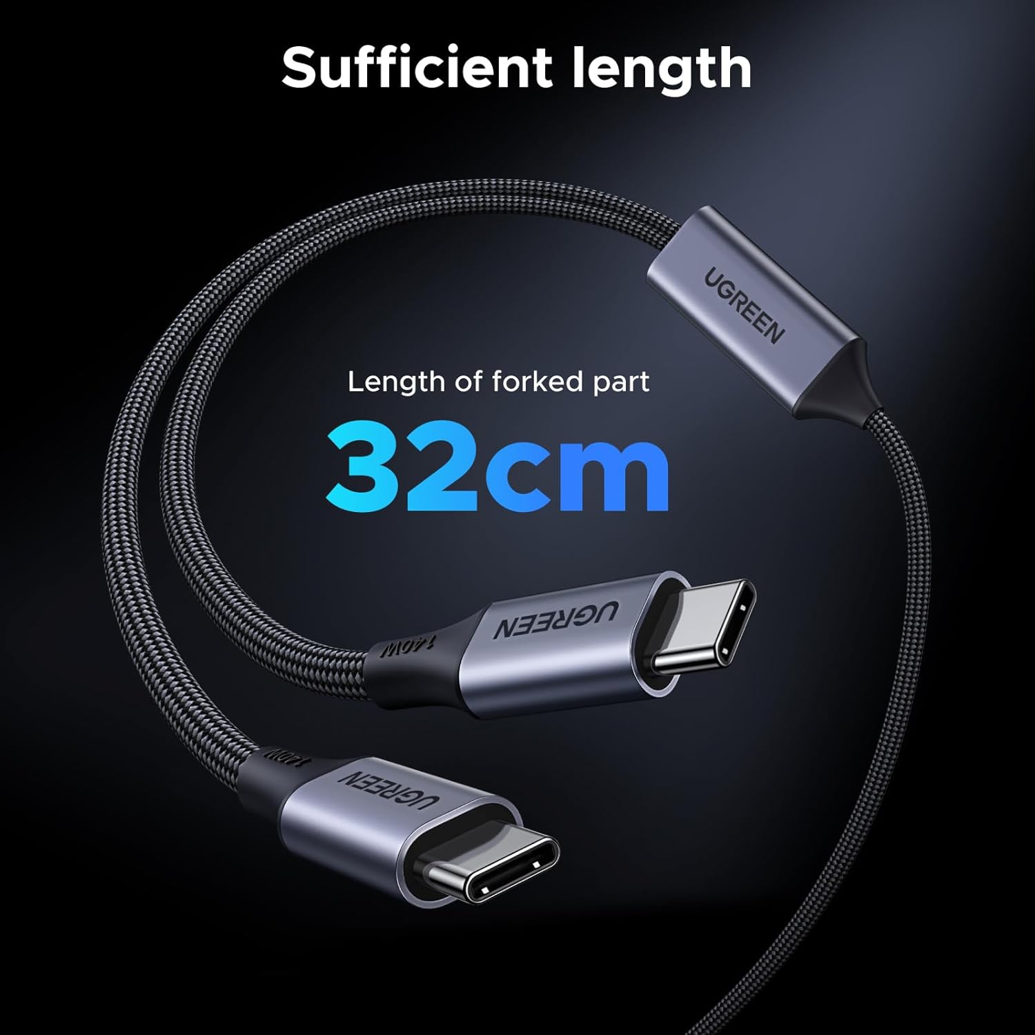 Usb C Cable - Cabo UGREEN USB C de 140