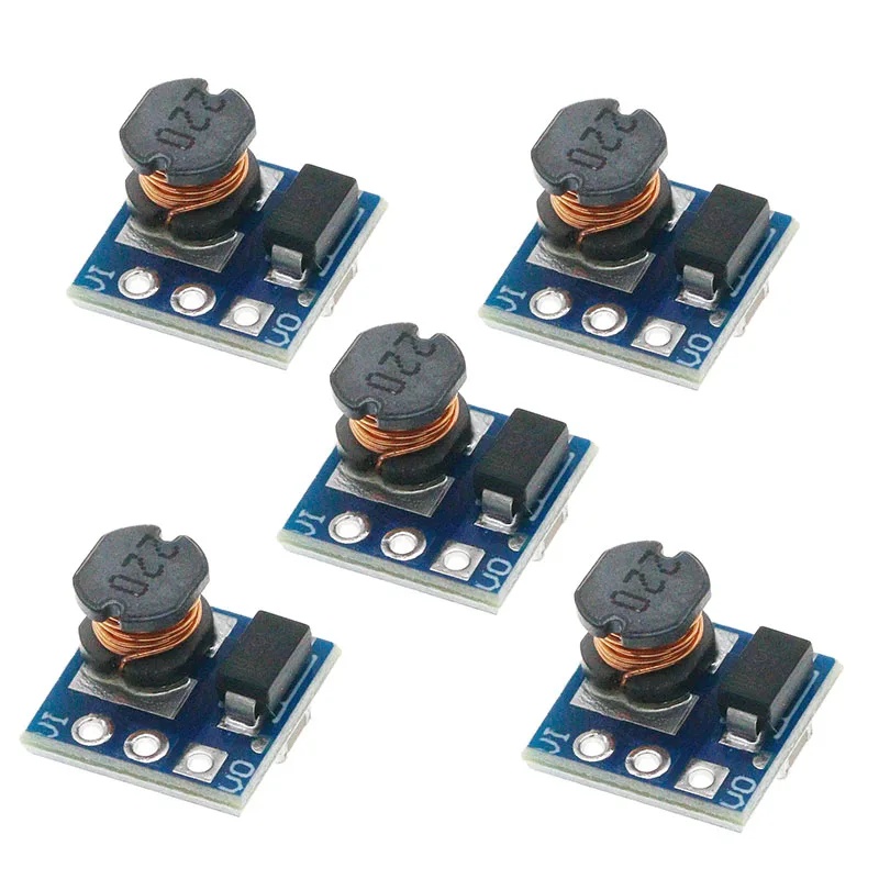Boost Converter - 5 Peças Módulo Conversor de Tensão