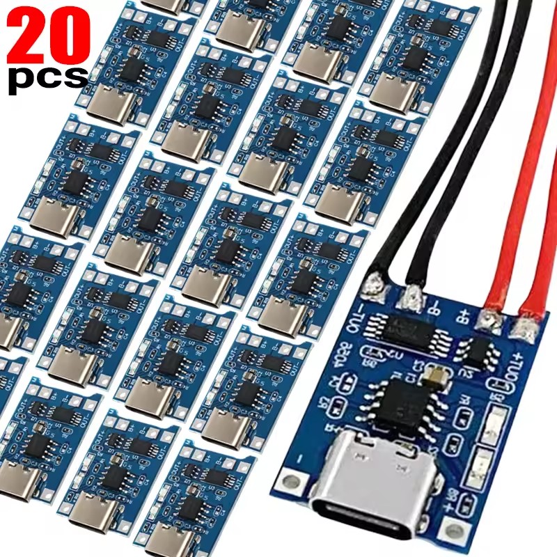 Tp4056 Module - 1-20 Peças Módulo Carregador de Bateria