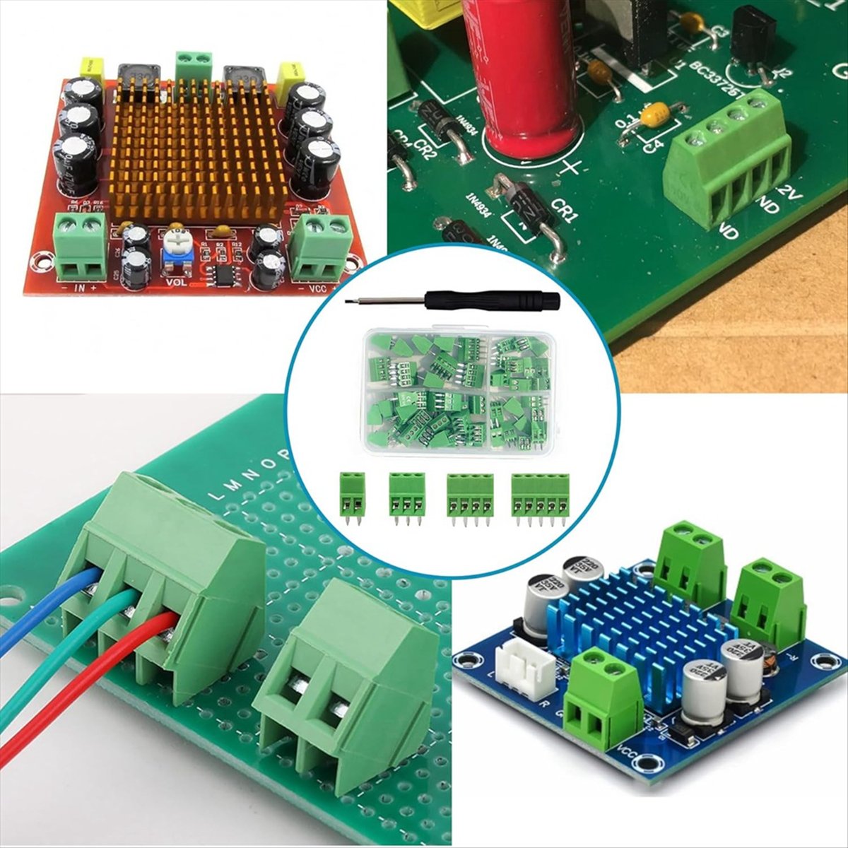 52 peças 2.54mm 0.1 Polegada p - Screw Terminal Block avaliação e preço