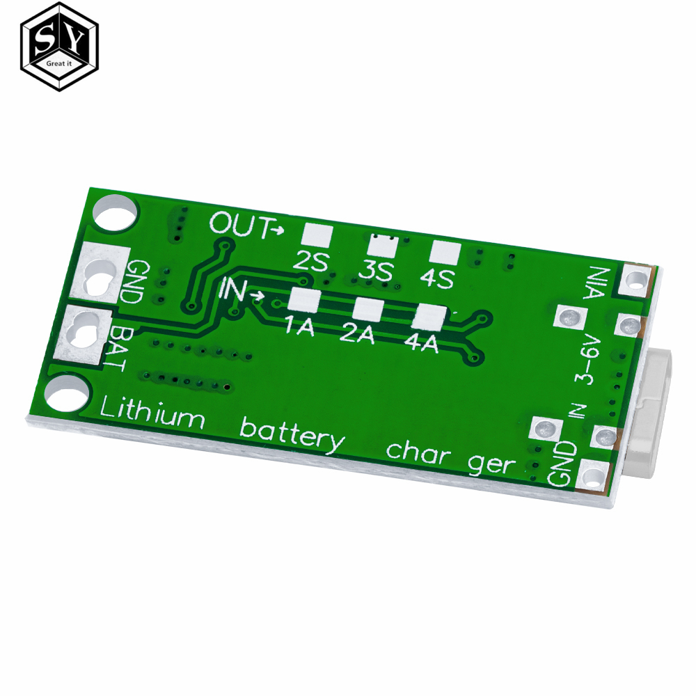 Multi-célula 2S 3S 4S tipo-c p - Li Ion Charger Module avaliação e preço