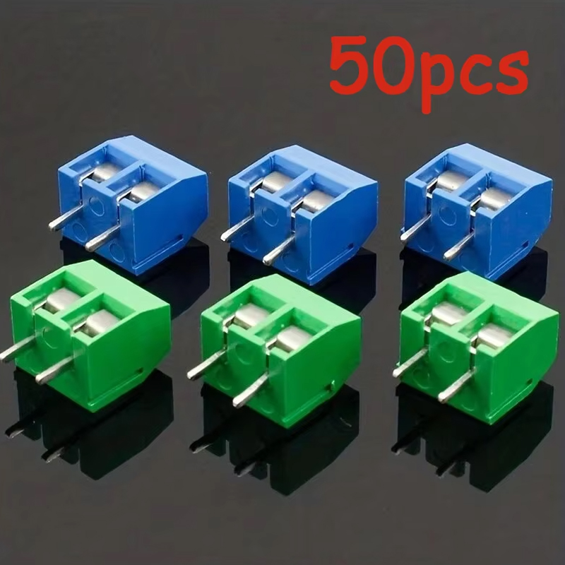 50 peças conector do bloco ter - Screw Terminal Block avaliação e preço