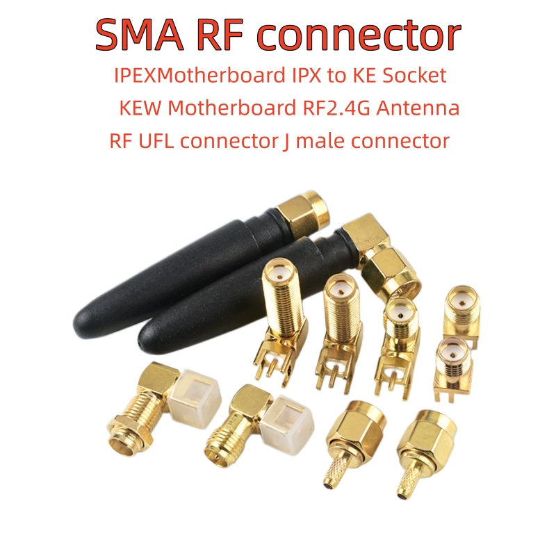 Conector SMA IPEX fêmea, soque - Ipex Connector avaliação e preço
