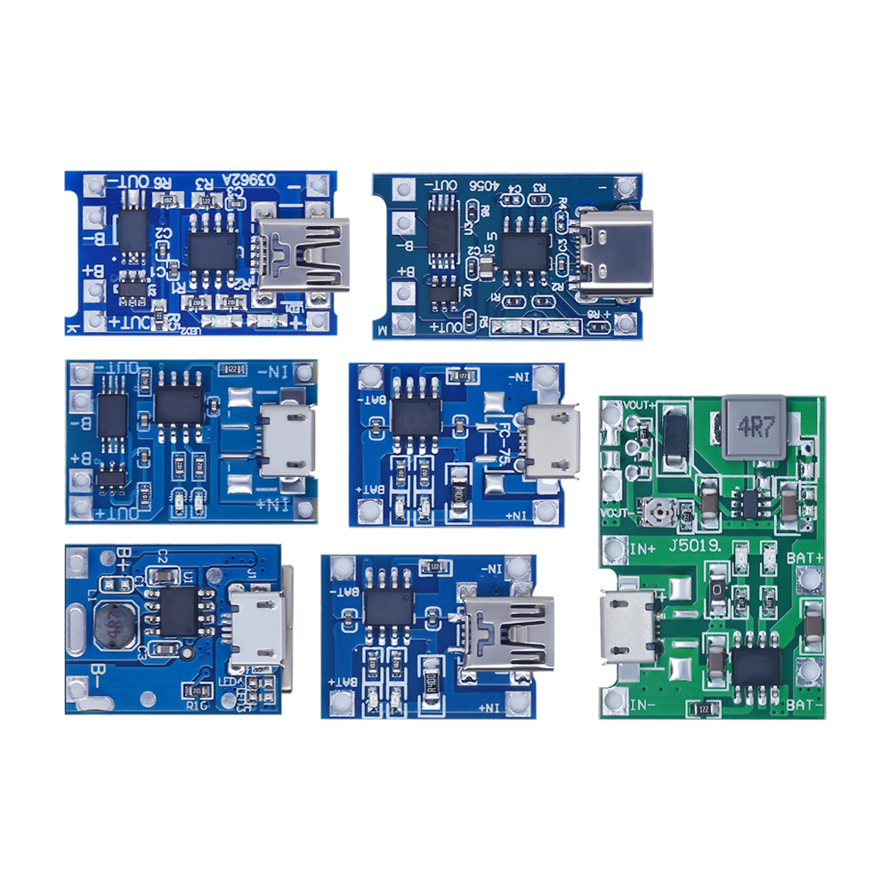 5 pces micro usb 5v 1a 18650 t - Tp4056 Module avaliação e preço
