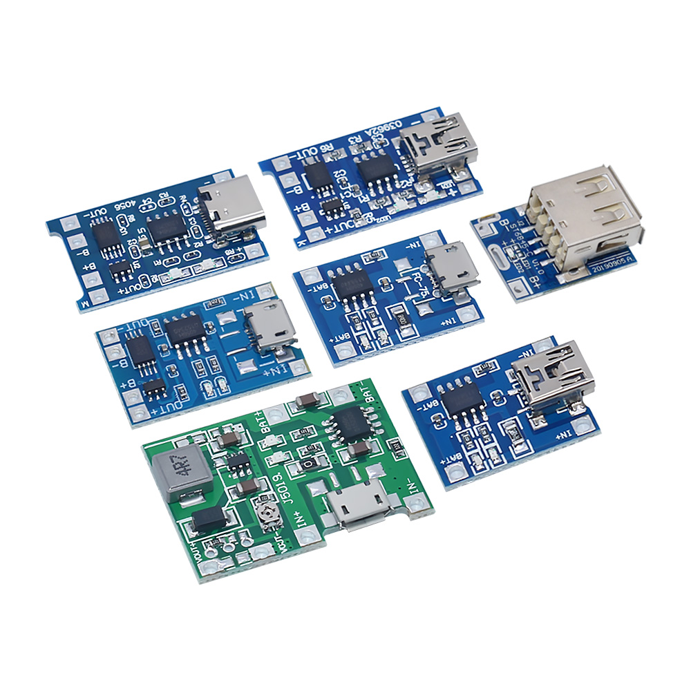 5 pces micro usb 5v 1a 18650 t - Tp4056 Module avaliação e preço