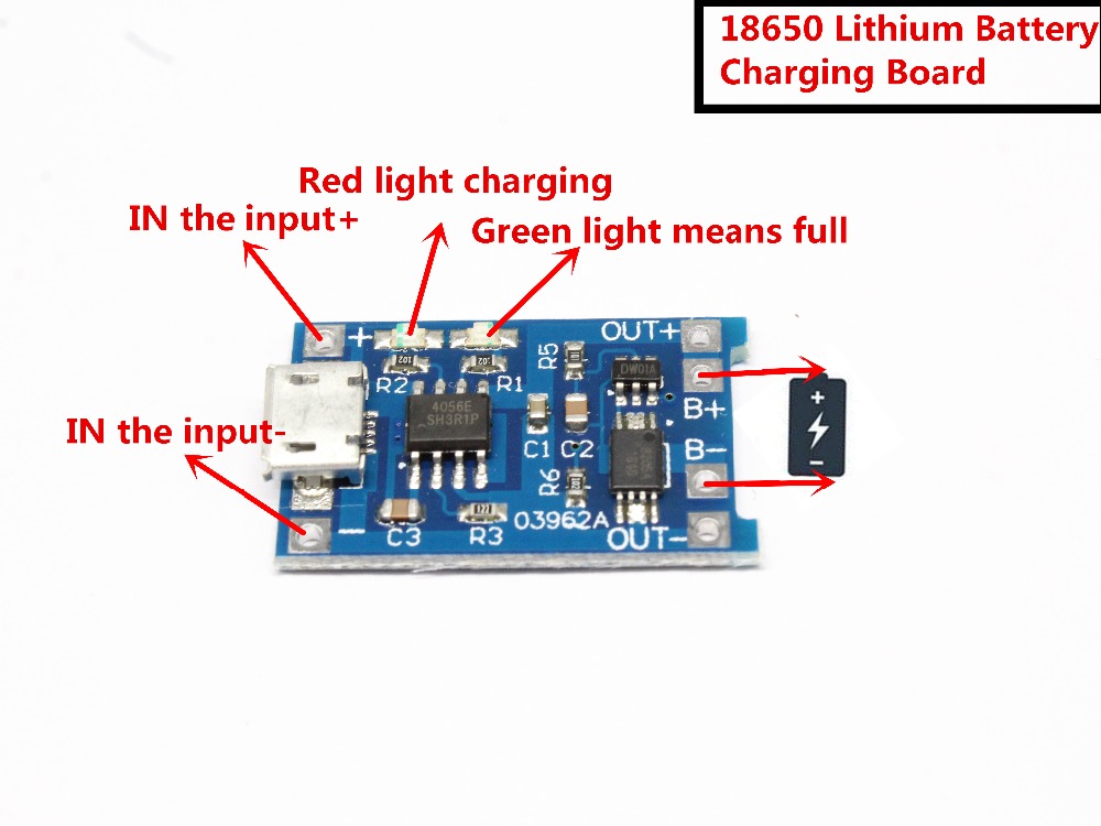 3pcsType-c/Micro/Mini USB 5V 1 - Tp4056 Module avaliação e preço