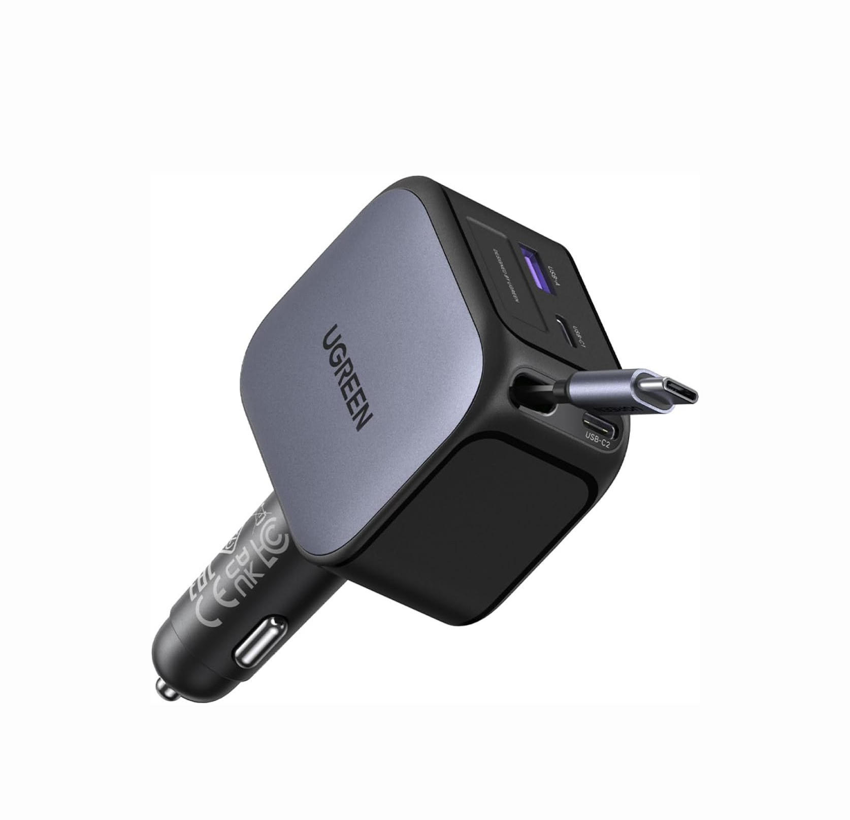 Carregador de carro retrátil U - Usb C Cable avaliação e preço