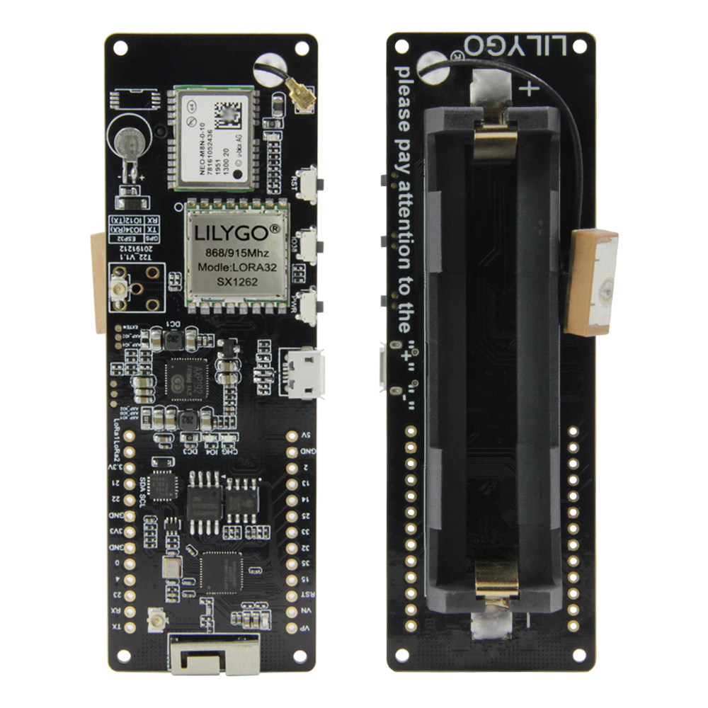 LILYGO T-BEAM V1.2 ESP32 LoRa  - Esp32 Battery Holder Lipo avaliação e preço