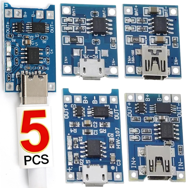 Módulo Carregador de Bateria d - Tp4056 Module avaliação e preço