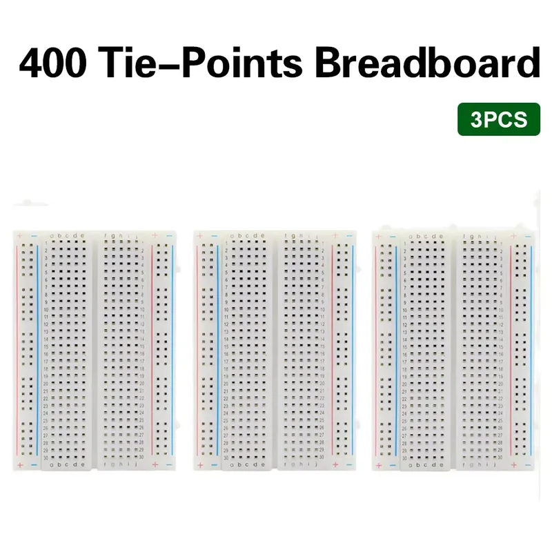Kit de protoboard branco sem s - Breadboard 400 Point avaliação e preço