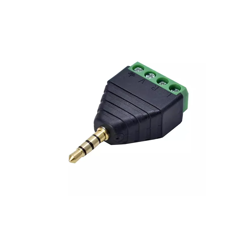 5/20/100 pces 3.5mm estéreo 4  - Screw Terminal Block avaliação e preço