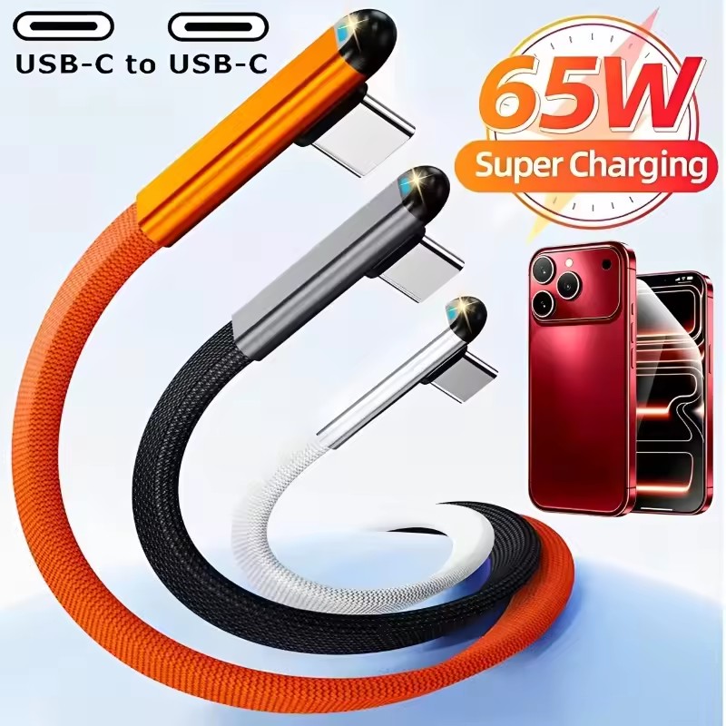 Cabo PD 65W Tipo C para Tipo C - Usb C Cable avaliação e preço