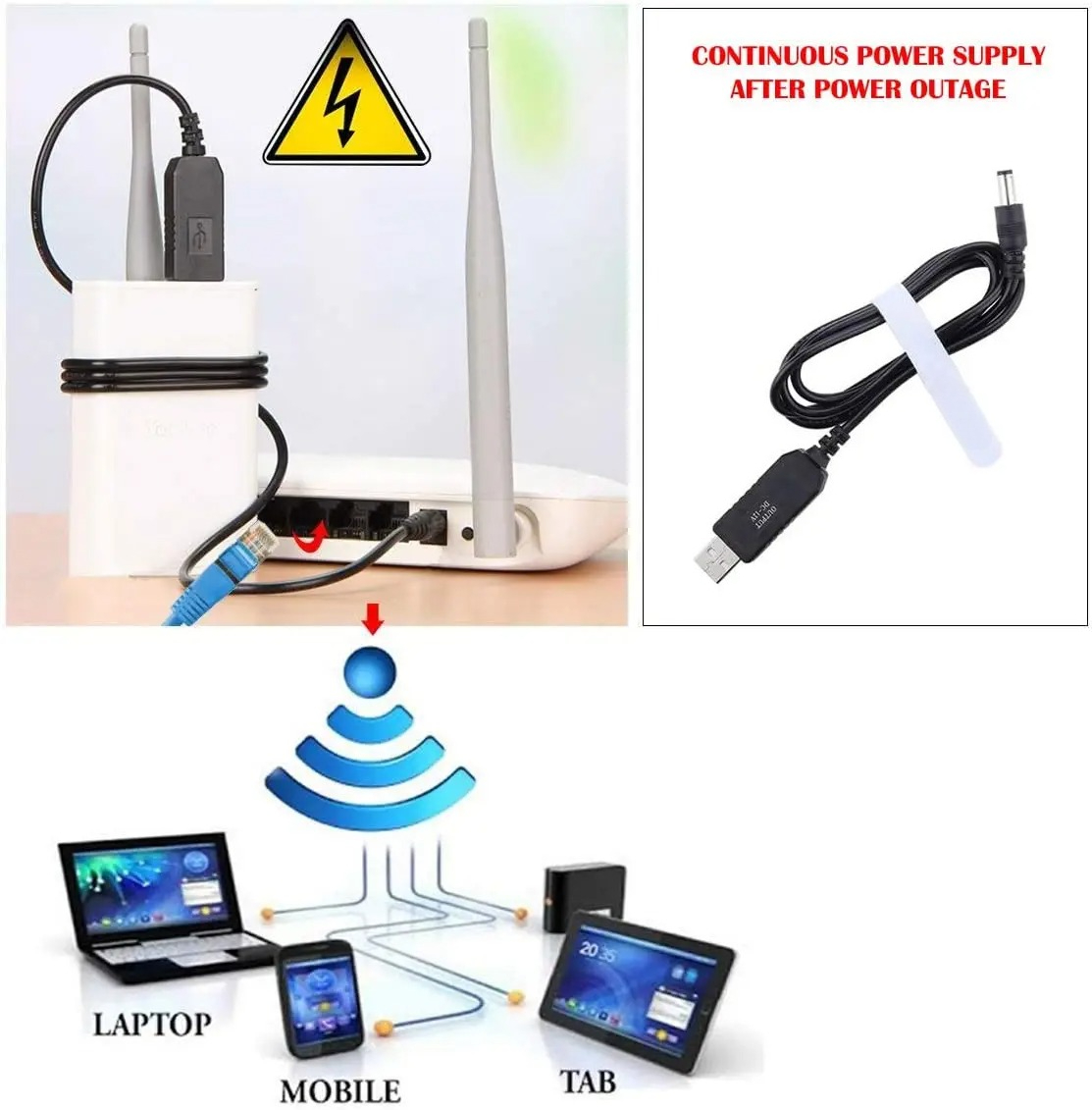 Cabo Conector WiFi para Powerb - Dc Dc Converter avaliação e preço