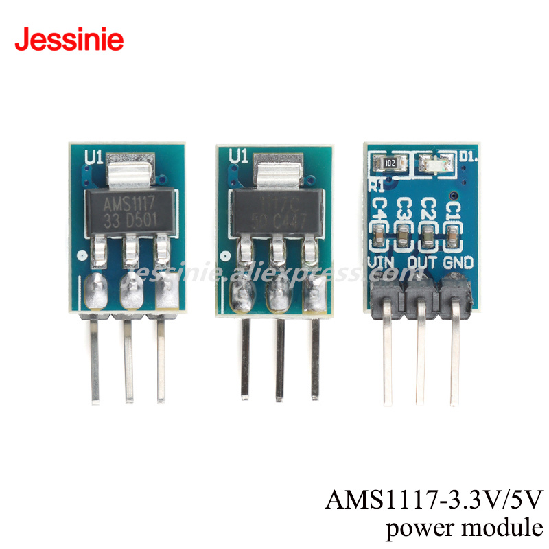 10 peças/1 peça ams1117 3.3v 5 - Ams1117 Module avaliação e preço