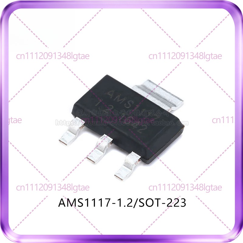 100pcs AMS1117-1.2 1.8 2.5 3.3 - Ams1117 Module avaliação e preço