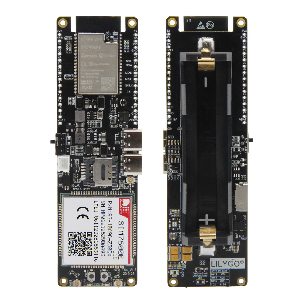LILYGO ®   Ttgo T-SIM7600E-L1C - Esp32 Battery Holder Lipo avaliação e preço