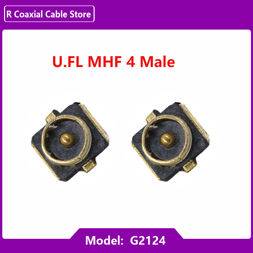 100 PEÇAS Conector Macho MHF4  - Ipex Connector avaliação e preço